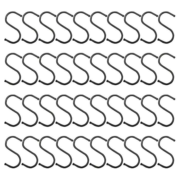 40pcs Heavy Duty S Hooks Plants Hooks for Hangings Hooks Light Hooks