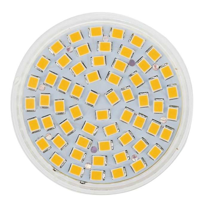 10 X Mr16 Gu 5.3 60 Smd Led Bulb Light Spot Light 3w Warm White Energy Saving