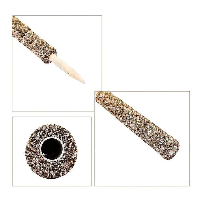 4 Pcs 15.7 Inch Coir Moss Totem Pole for Creepers Plant Support
