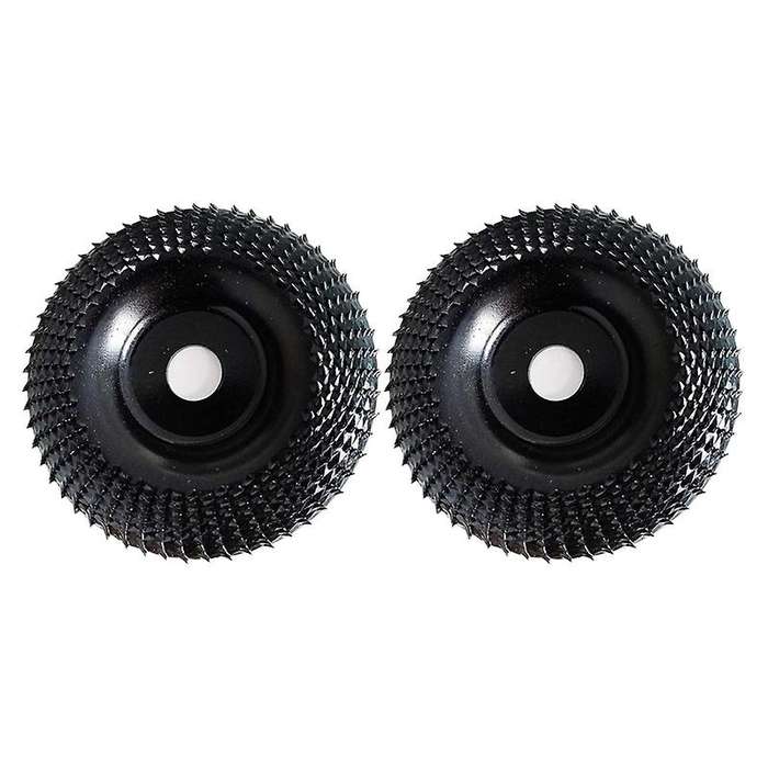 2pcs Wood Grinding Disc for 125mm Wood Carving Disc, for Shaping
