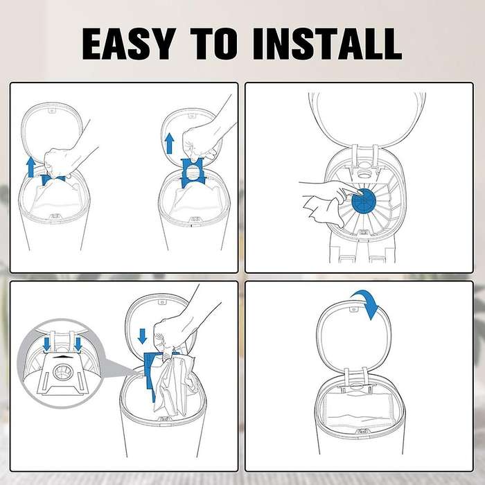 Replacements Dust Bag Compatible for Ecovacs Deebot Ozmo