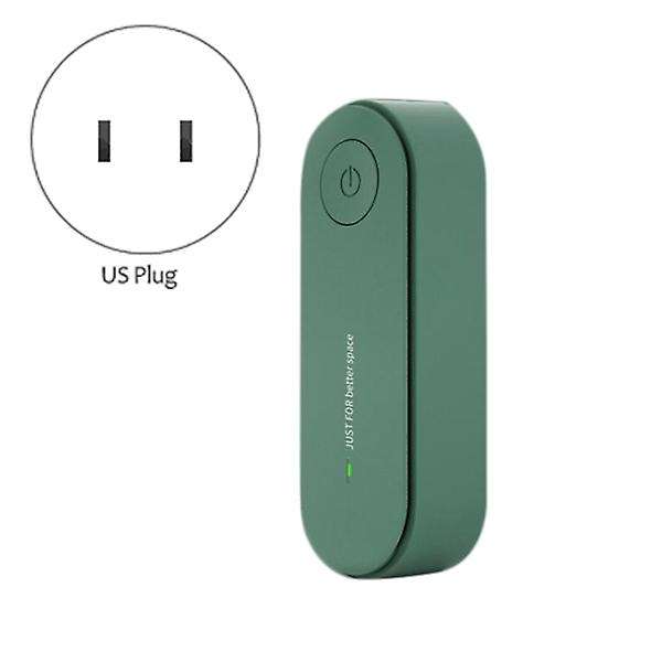 2pcs Plug In Air Purifier Deodorizer Air Freshener Pink,us Plug Green