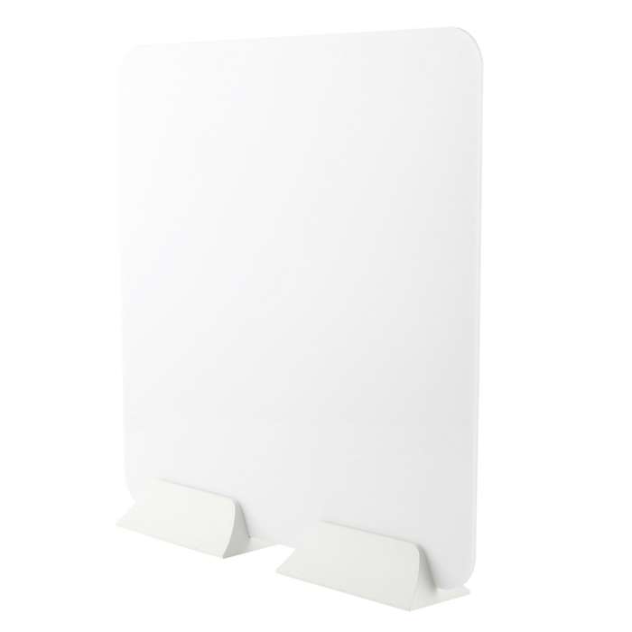 Sneeze Protection Counter and Desk Dedicated, Freestanding White