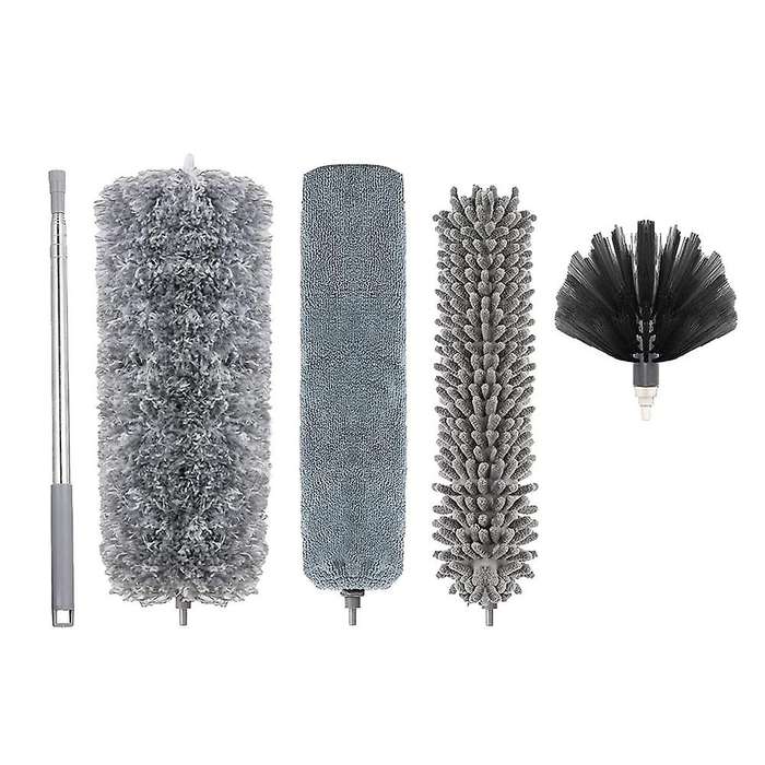Microfiber Duster with Extension Pole,for Cleaning Ceiling Fan,blinds