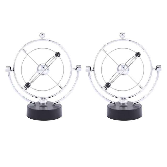 Kinetic Orbital Revolving Gadget Perpetual Motion Desk Art Toy