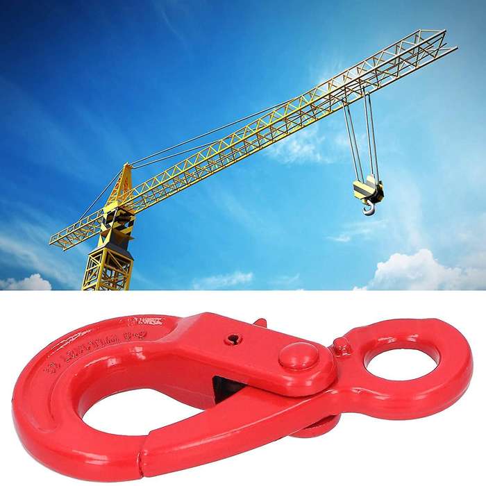 1.12t Alloy Steel Slip Safety Hook for Factory Lifting Transportation