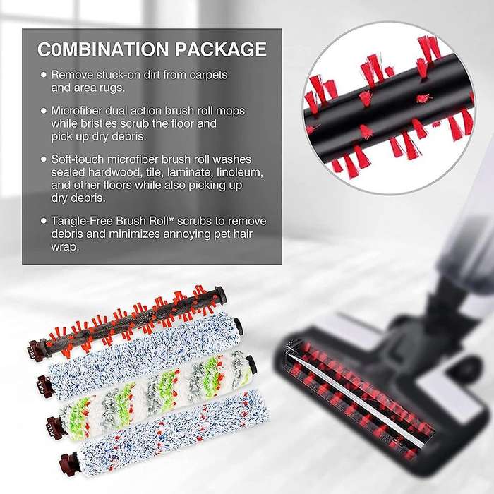 7pcs for Pizza Hut Bissell Vacuum Cleaner Roller Brush Pet Brush