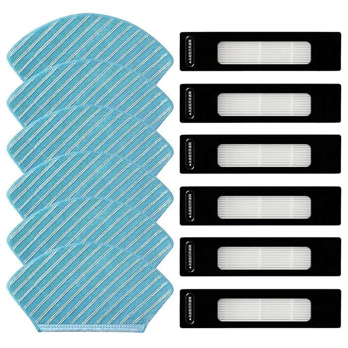 For Midea M7 I10 M71cn Vacuum Cleaner Mop Cloths Rag Hepa Filters