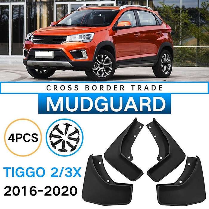 Car Mudflaps for Chery Tiggo2/3x 2016-2020 Mudguard Car Accessories