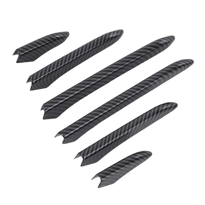 6pcs Car Front Fog Light Eyebrow Strip Cover for Id.4x Id4x 2022