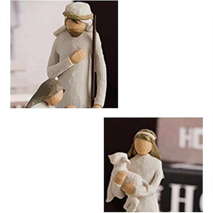 Jesus Series Statue Easter Decoration Resin Handicraft Statue Gift