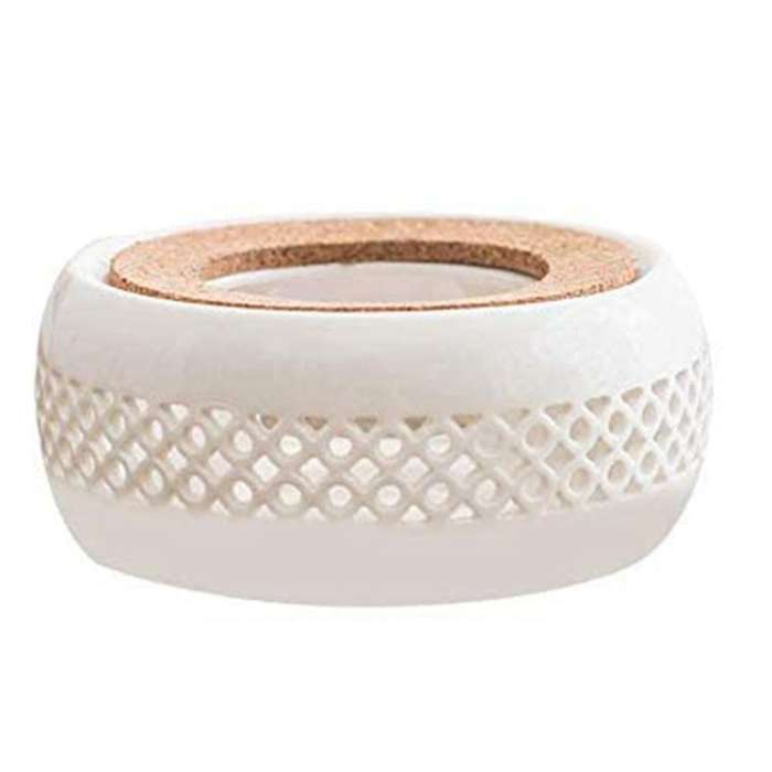 Ceramic Teapot Warmer, Teapot Warmer with Cork Cushion