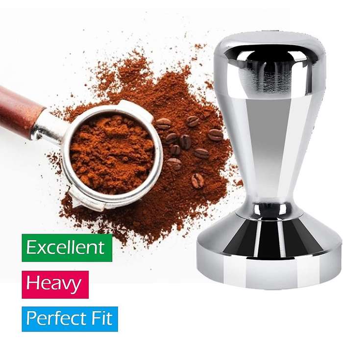 51mm Coffee Tamper and 51mm Filter Basket Cup Filter for Delonghi