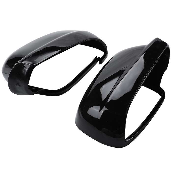 1 Pair Black Right + Left Rearview Mirror Cover for Mk4 1998-2005