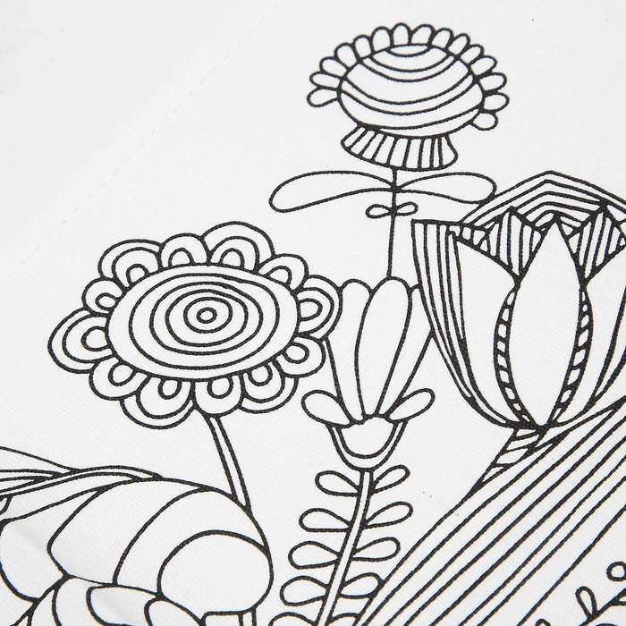 Doodle Decorative Painting Diy Doodle Crafts Canvas Painting(epergne)