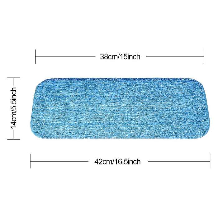 10 Pcs Microfiber Mop Pads for Most Spray Mops and Reveal Mops
