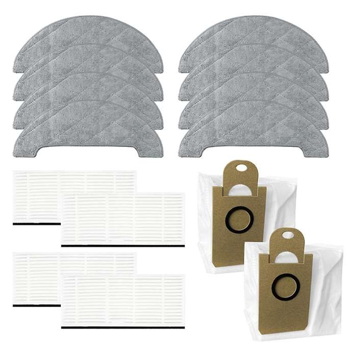 Colletion Dust Bags Mop Cloth Hepa Filter for Xiaomi Viomi S9 Robot