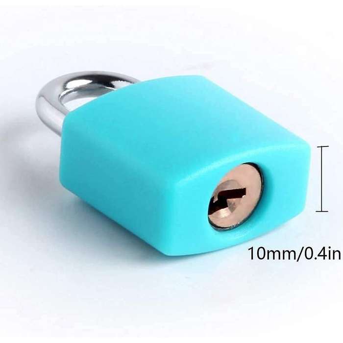 16 Pcs Suitcase Lock with Keys, Filing Cabinets for Laptop Bag