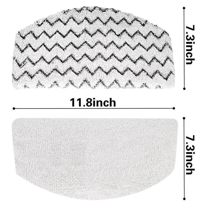 Washable Steam Mop Pads Replacement for Bissell Powerfresh 6 Pack