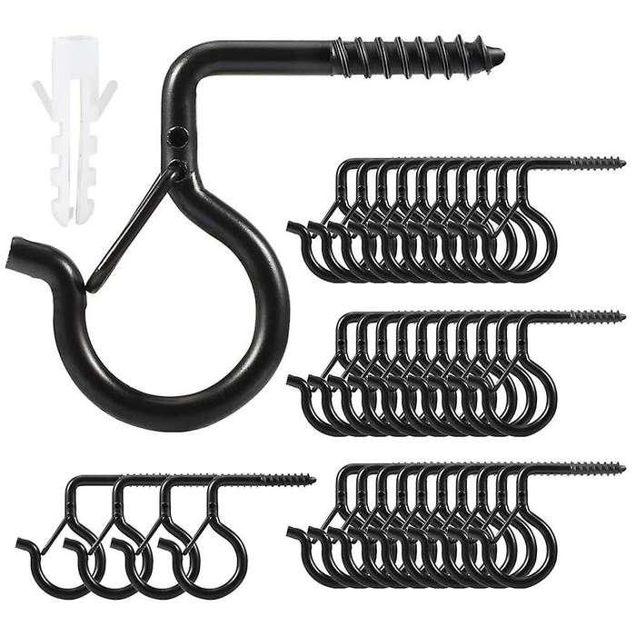 Q-hanger Christmas Light Hanger Hooks Screw Hooks Wall Cabinet