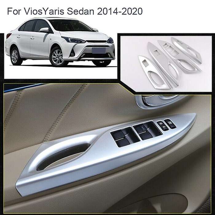 Car Lift Switch Panel Trim Inner Door Armrest Cover Trim for Toyota