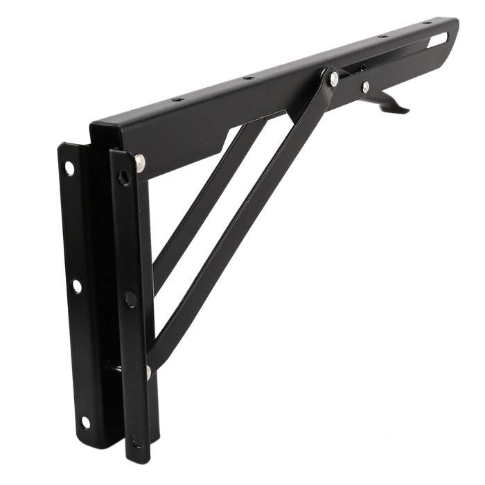 2pcs 12inch Folding Shelve Heavy Duty Metal Shelving Support Bracket