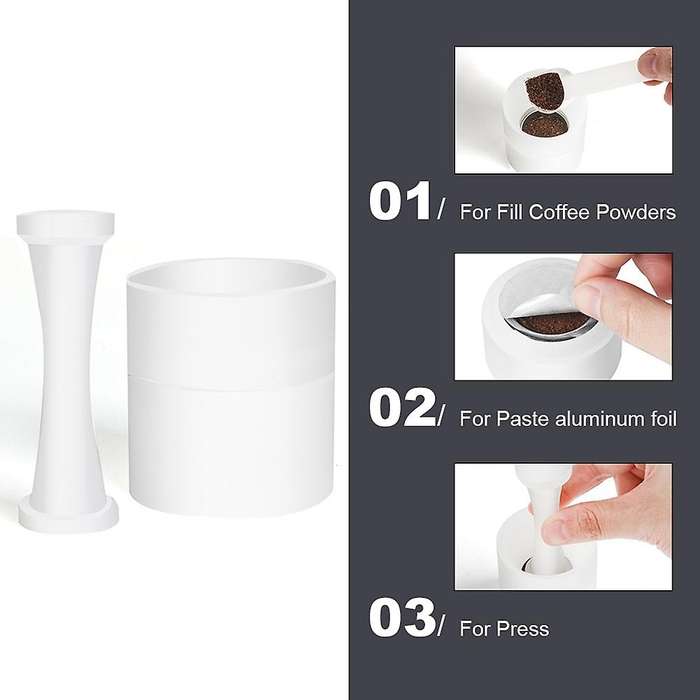 Coffee Capsule Espresso Powder Filler Scale Ring for Barista Tools