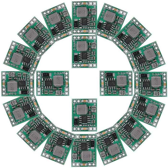 20 Pcs Mp1584en Dc-dc Buck Converter Adjustable Power Supply Module