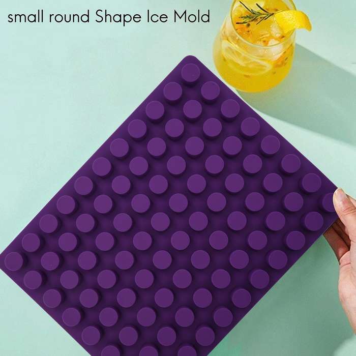 88 Holes Silicone Round Shape Ice Mold Ice Cream Maker Accessories