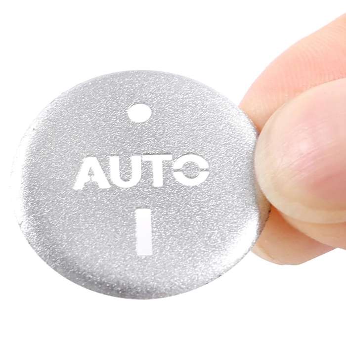 Car Temperature Display Button Cover Trim for Land Rover