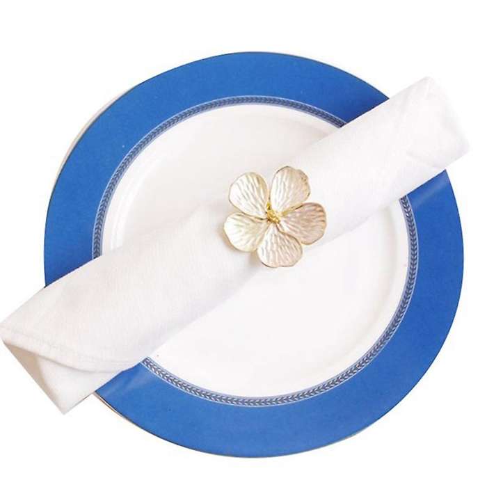 16 Pcs Flower Napkin Buckle, Used for Wedding, Daily Party Decoration