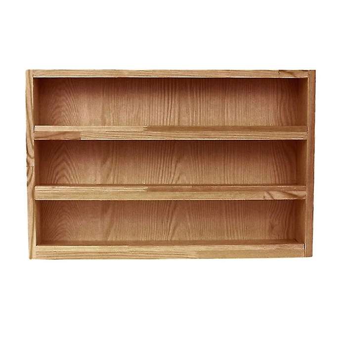 3 Ties Desktop Storage Rack Mini Tabletop Bookcase File Holder Case B