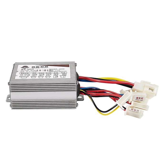 36v 500w Electric Bicycle Brushed Speed Controller & Throttle Grip