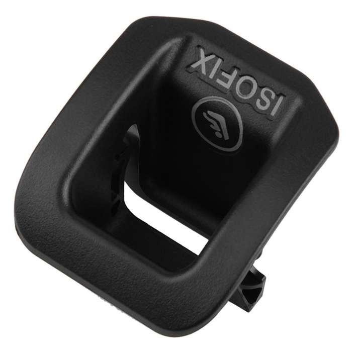 2x Car Seat Isofix Switch Cover Black for Mercedes Benz A Cla Class