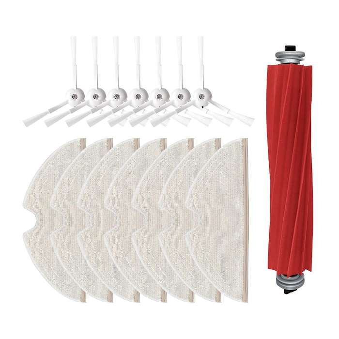Vacuum Cleaner Parts for Roborock T8 Main Side Brush Mops Cloths Kit