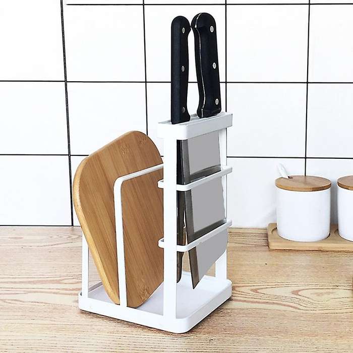 1pcs Multifunction Knife Holder Kitchenware Rack Kitchen Organizer A