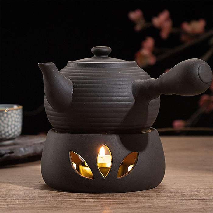Ceramic Teapot Warmer Holder Base Tea Warmer Insulation Base B