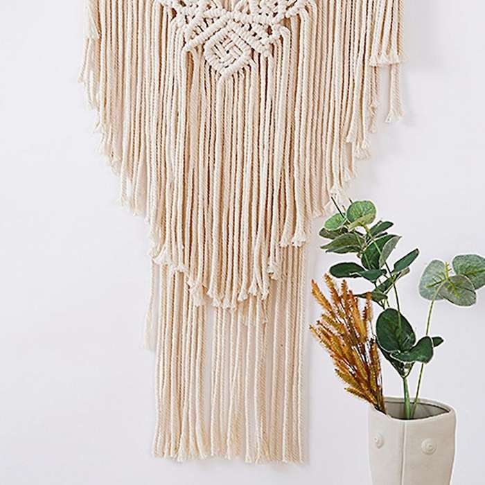 Handmade Woven Boho Wall Hanging Tapestry Bohemian Home Art Decor