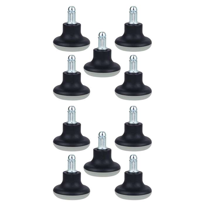 5pcs Office Chair Swivel Caster Wheels, 2 Inch Stool Bell Glides