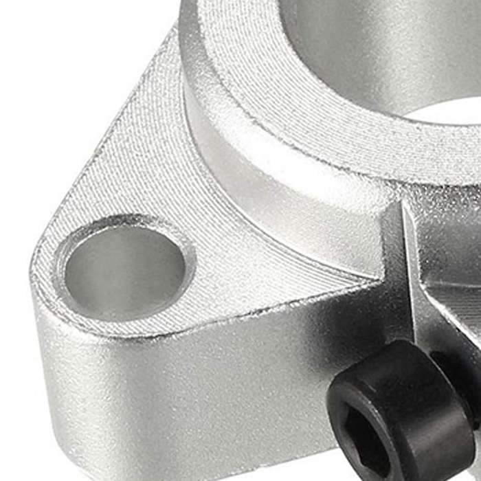 Linear Motion Rail Guide for 20mm Diameter Shaft,aluminum(4pcs Shf20)