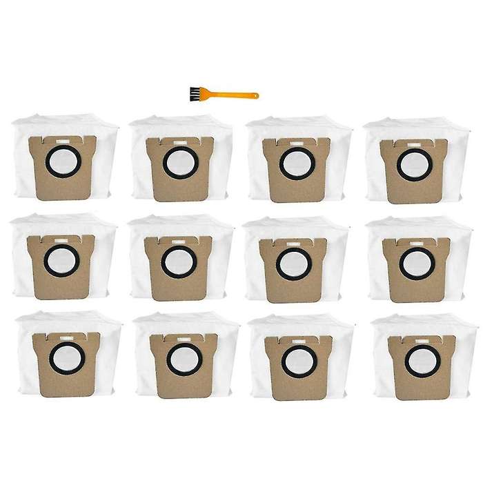 12pcs Dust Bags for Xiaomi Mijia B101cn Robot Vacuum Cleaner Parts