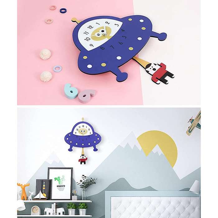 Wall Clock Baby Room Wall Clock Creative Decoration Children's