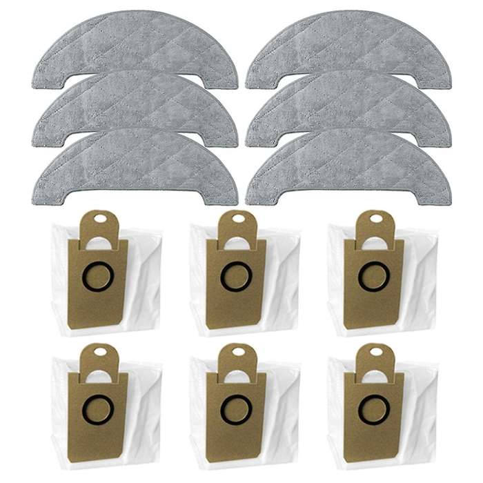 For Xiaomi Viomi S9 Vacuum Cleaner Accessories Mop Cloth Dust Bag