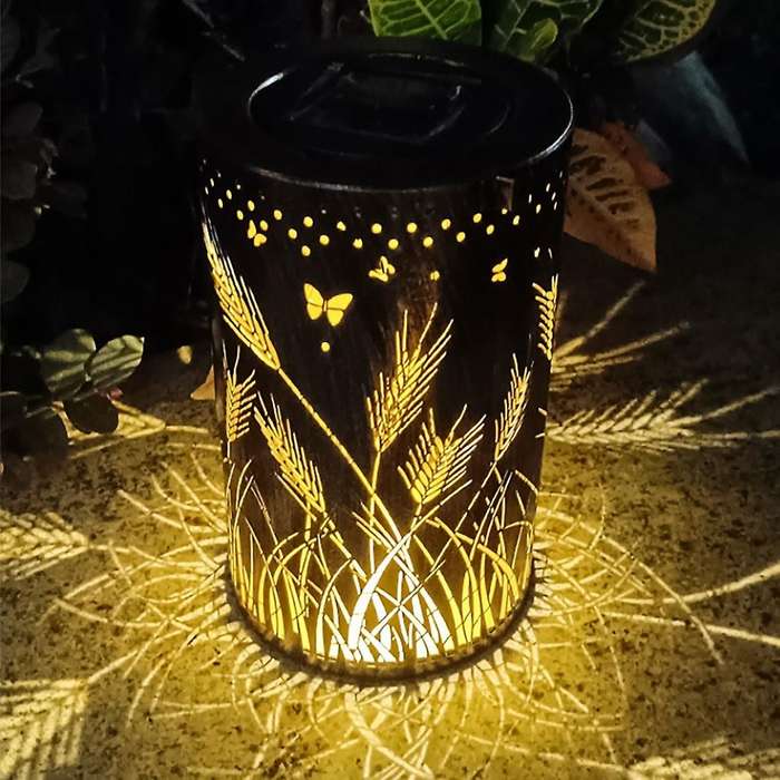 Solar Lanterns Outdoor Garden Lights for Patio Backyard Pathway