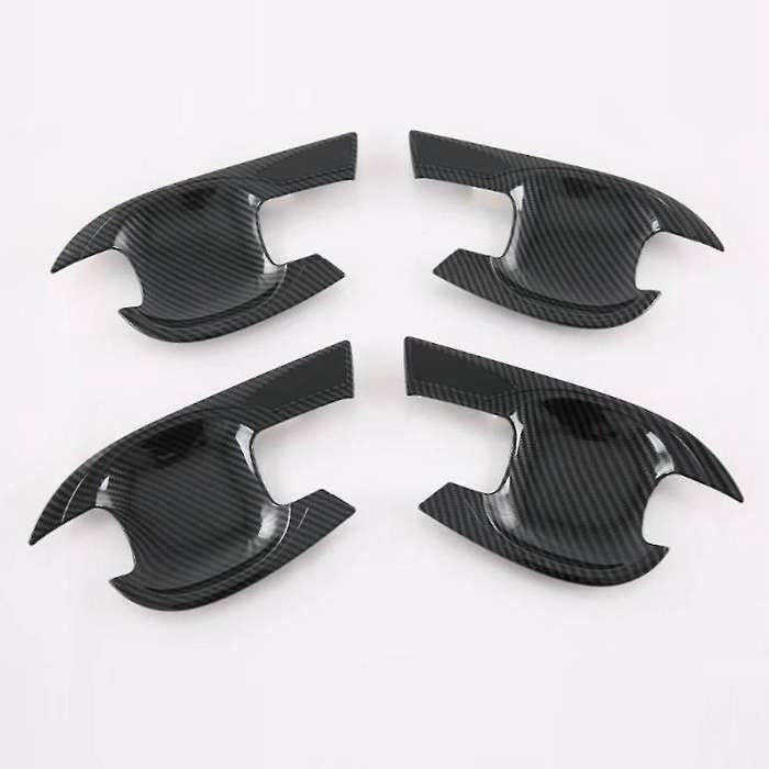 For Kia Mohave 2020 2021 2022 Abs Carbon Fiber Door Handle Bowl Cover