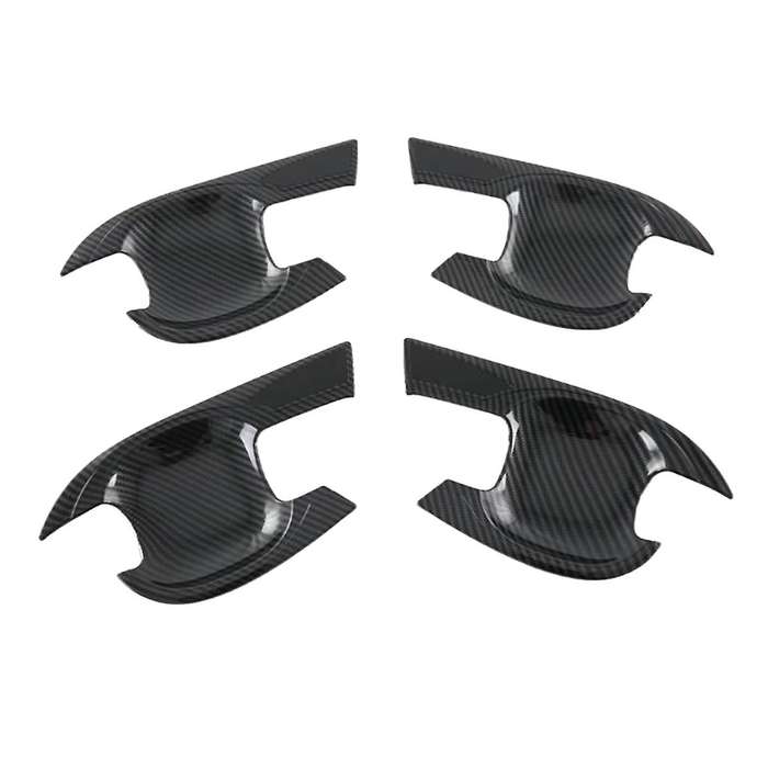 For Kia Mohave 2020 2021 2022 Abs Carbon Fiber Door Handle Bowl Cover