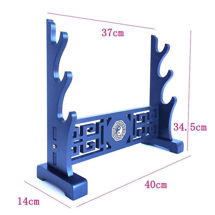 Sword Stand Weapon Display Stand Katana Genji Japanese Samurai-b
