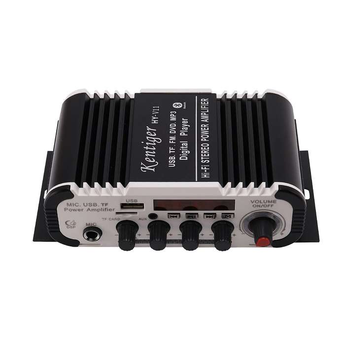 Kentiger Hy - V11 Bluetooth Amplifier 2-channel Bass Audio Amplifier