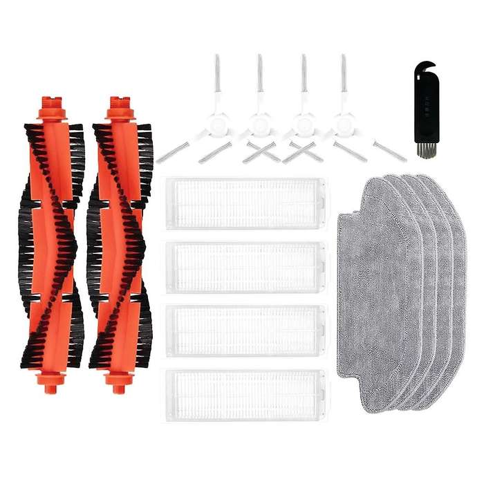 For Xiaomi Mijia Mop 3c B106cn Main Brush Side Brush Filter