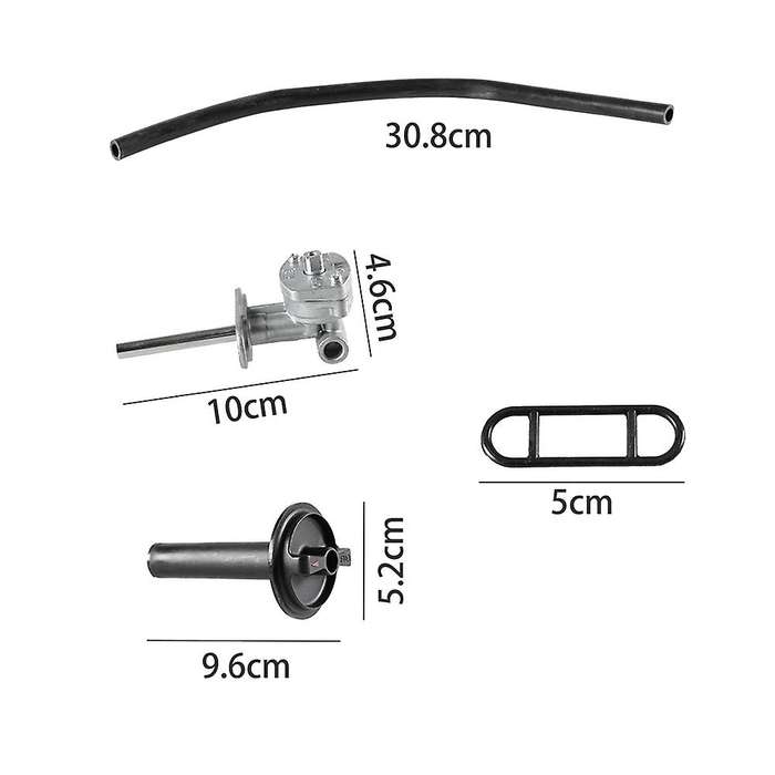 Fuel-cock Petcock Assy & Lever for Yamaha Atv Grizzly 350 660